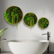 Round Moss Wall Art - Enchanted Forest gallery detail image