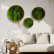 Round Moss Wall Art - Enchanted Forest gallery detail image