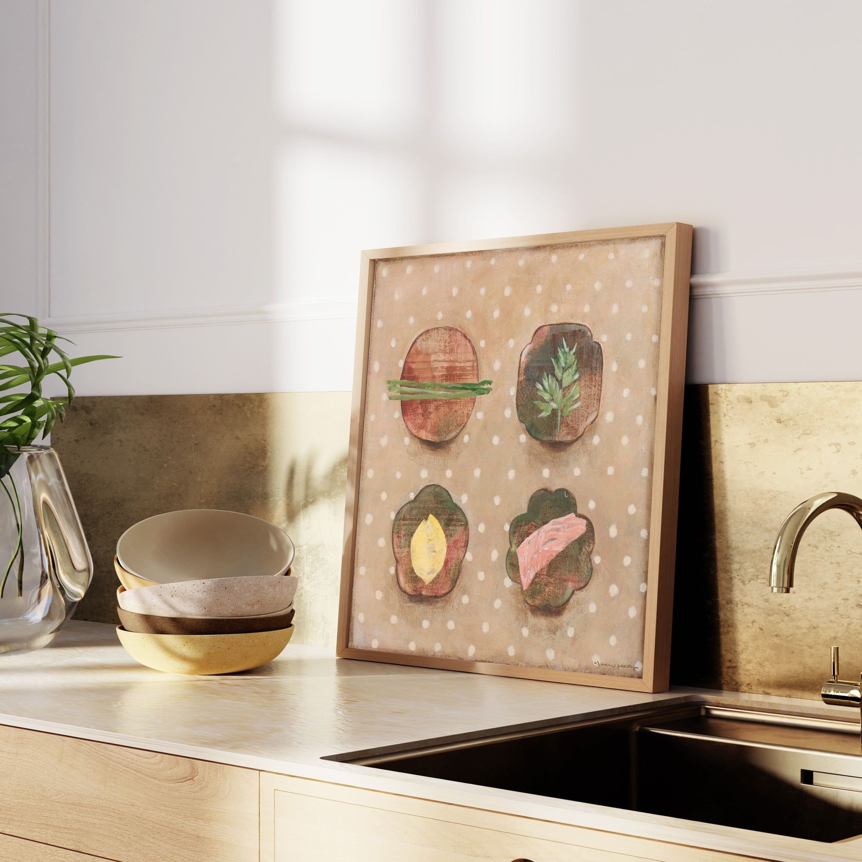 Salmon + Sperage - Limited Edition Print gallery detail image