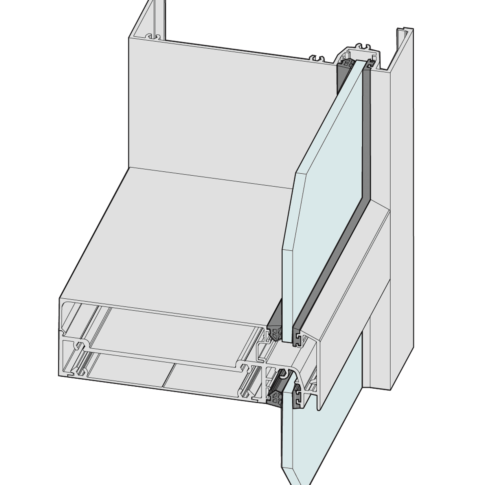 Elevate | Series 606 | Single Glazed 150mm Framing gallery detail image