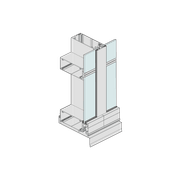 Elevate | Series 607 | Single Glazed 150mm Framing gallery detail image