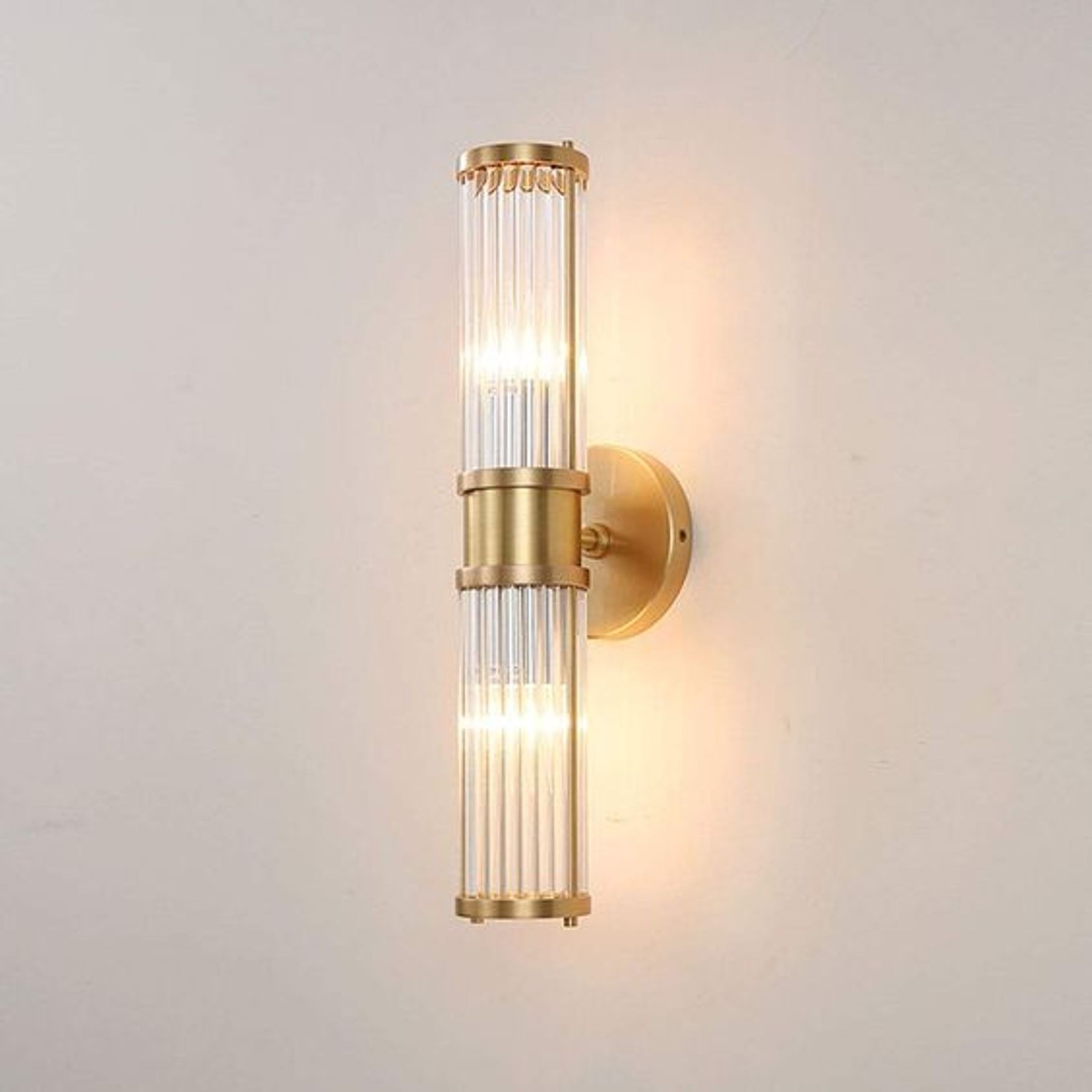 Brass Rod Wall Light gallery detail image