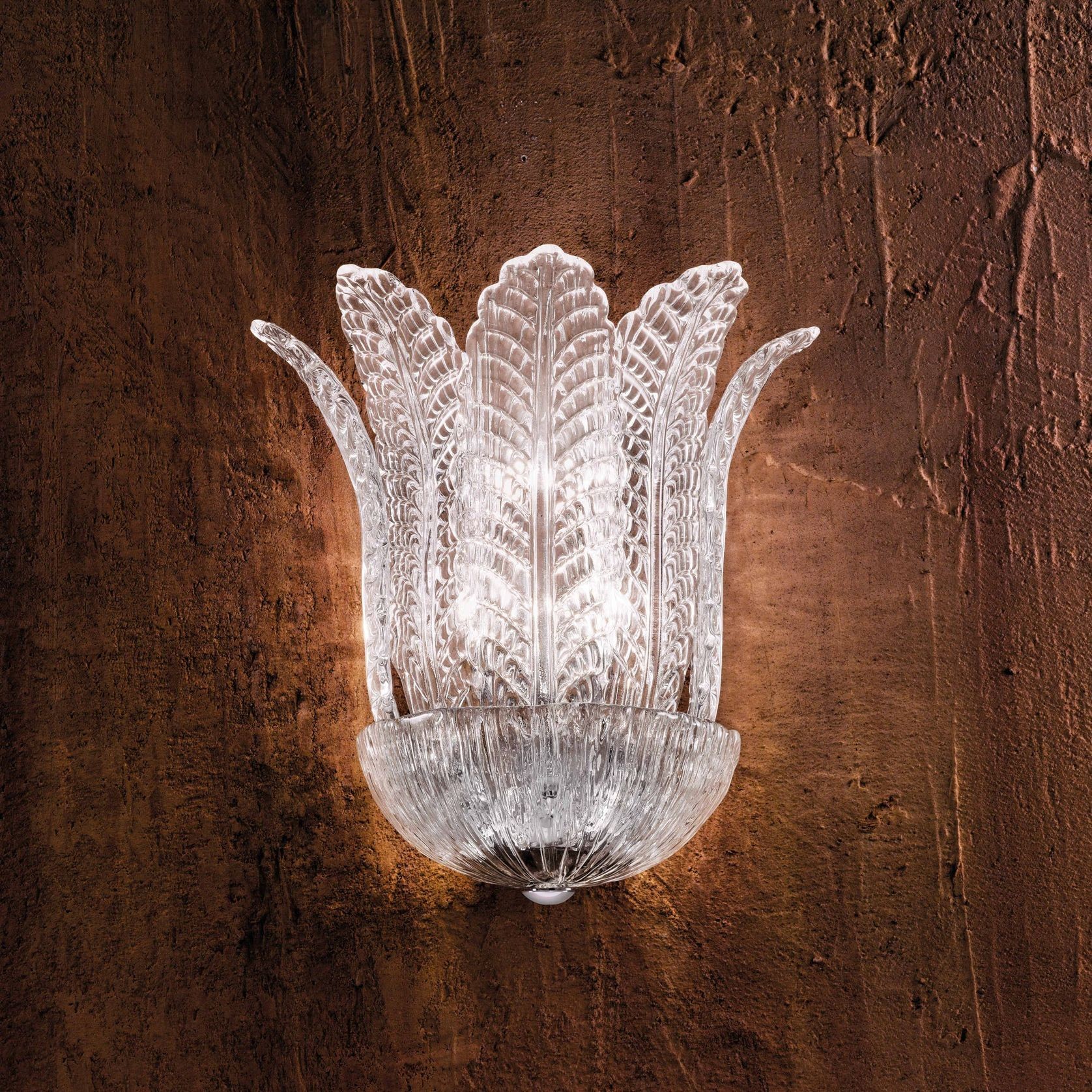 Classic Wall Light Glass Venetian Customisable gallery detail image