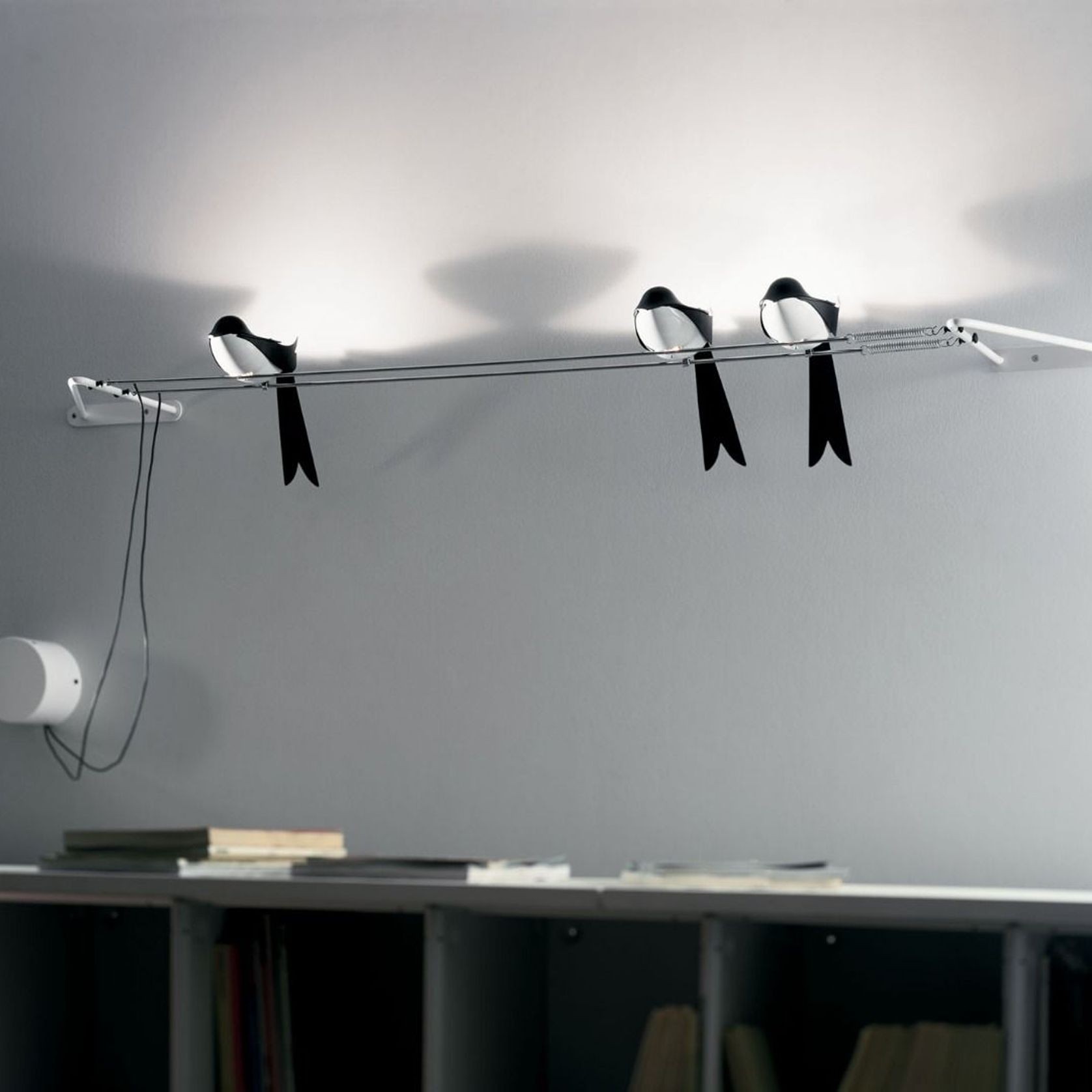 Martinelli Luce Le Rondini Wall Light gallery detail image