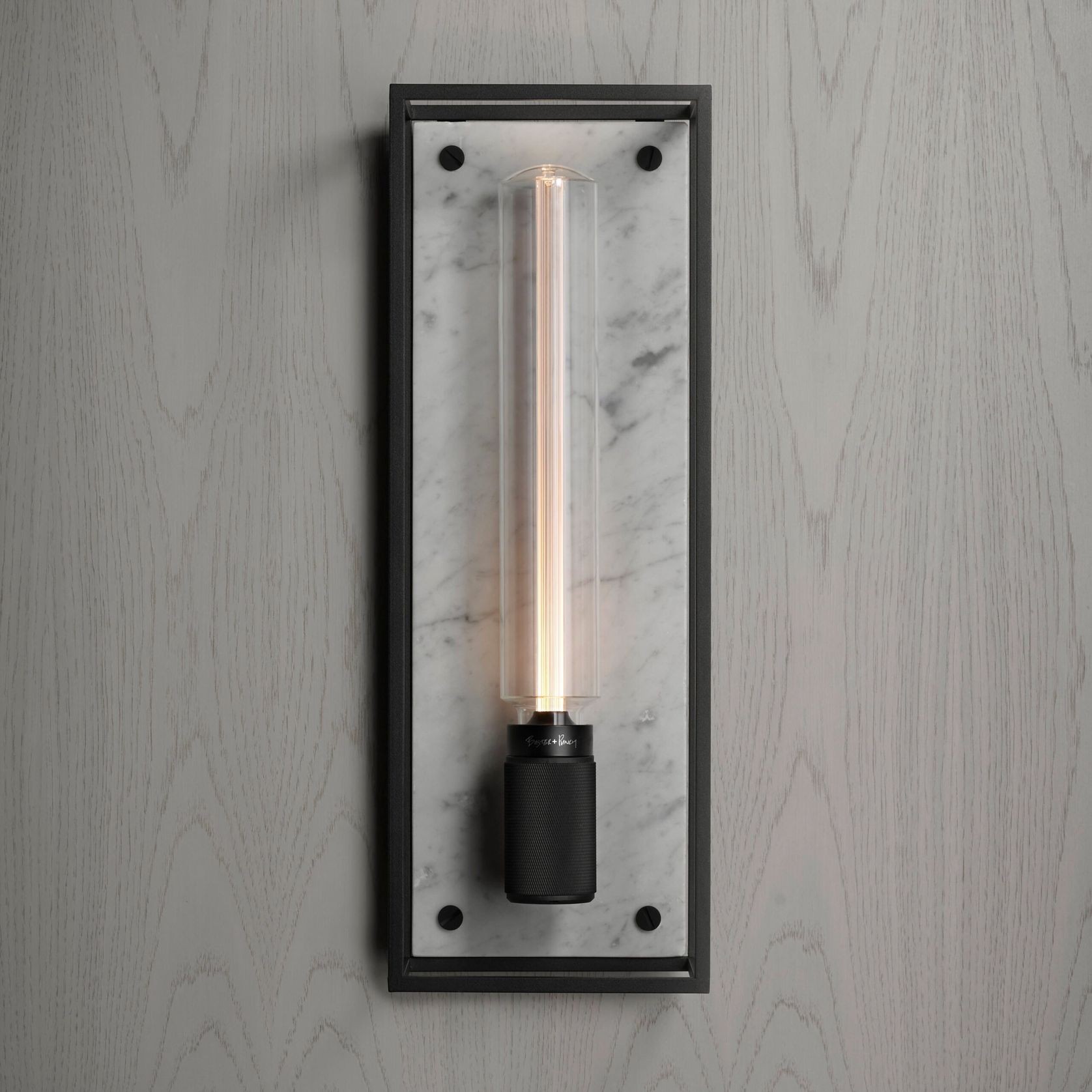 Marble Caged Wall Light - Large | Buster + Punch gallery detail image