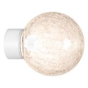 Nocturnal Stella Wall Crackle Glass Wall Light gallery detail image
