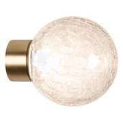 Nocturnal Stella Wall Crackle Glass Wall Light gallery detail image