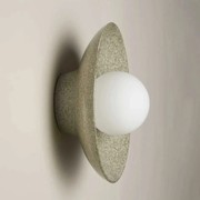 Ceramic Wall Dish Sconce Light gallery detail image