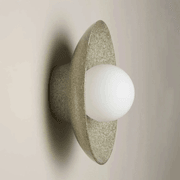 Ceramic Wall Dish Sconce Light gallery detail image