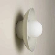 Ceramic Wall Dish Sconce Light gallery detail image