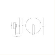 Zeus Ray Wall Light gallery detail image