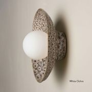 Ceramic Wall Dish Sconce Light gallery detail image