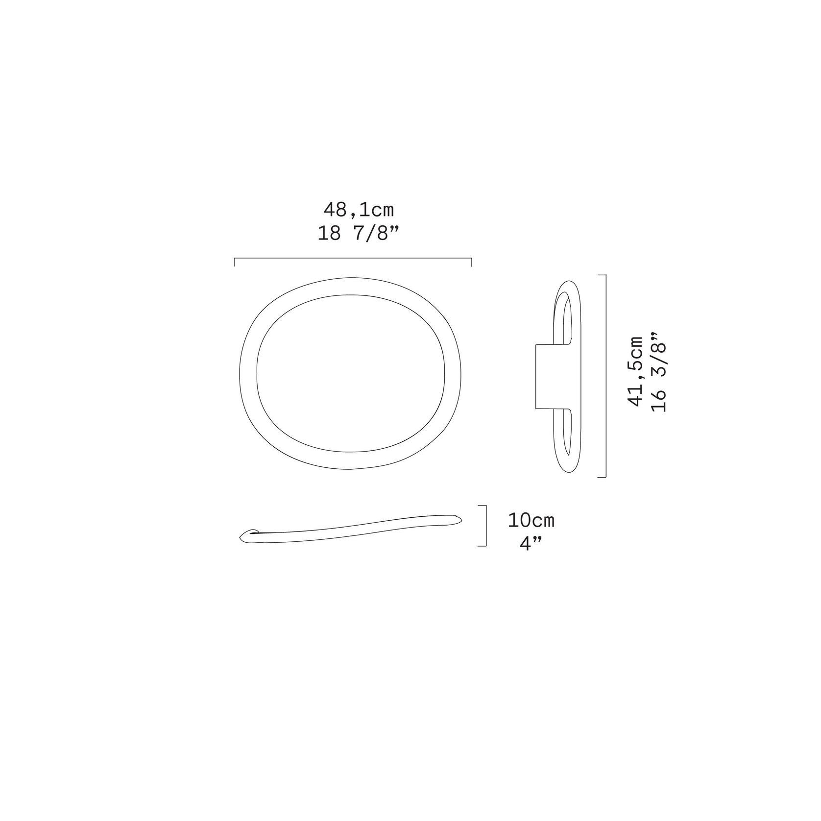 Ring Shaped Wall Light, Decorative Diffuser gallery detail image