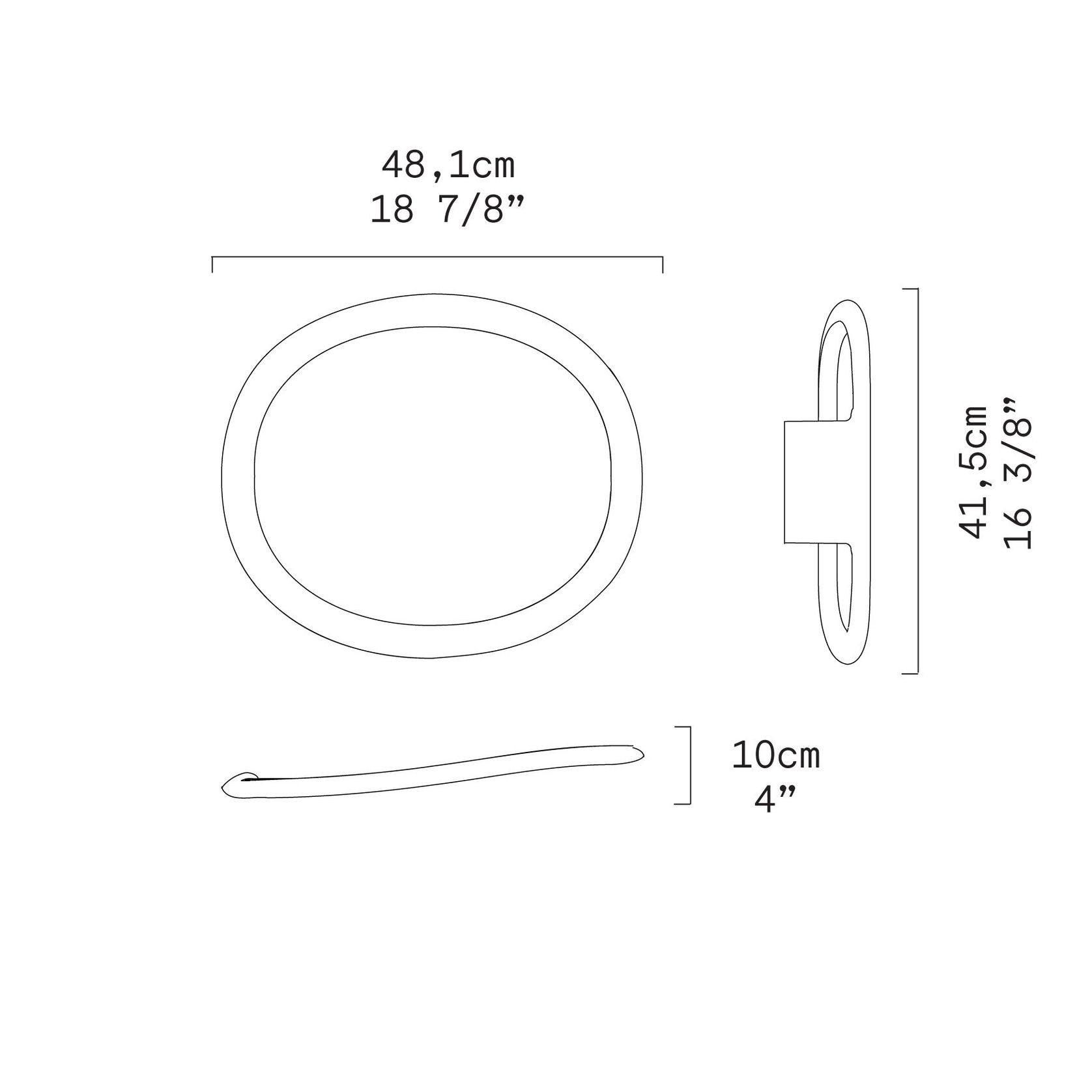 Ring Shaped Wall Light, Decorative Diffuser gallery detail image