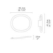 Ring Shaped Wall Light, Decorative Diffuser gallery detail image