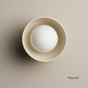 Ceramic Wall Bowl Sconce Light gallery detail image