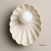 Ceramic Wall Oyster Sconce Light gallery detail image