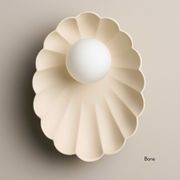 Ceramic Wall Oyster Sconce Light gallery detail image