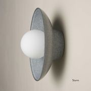 Ceramic Wall Dish Sconce Light gallery detail image