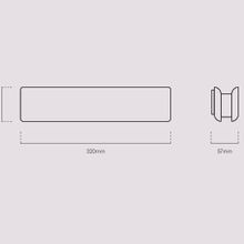 Array Sconce | American Oak - Black gallery detail image