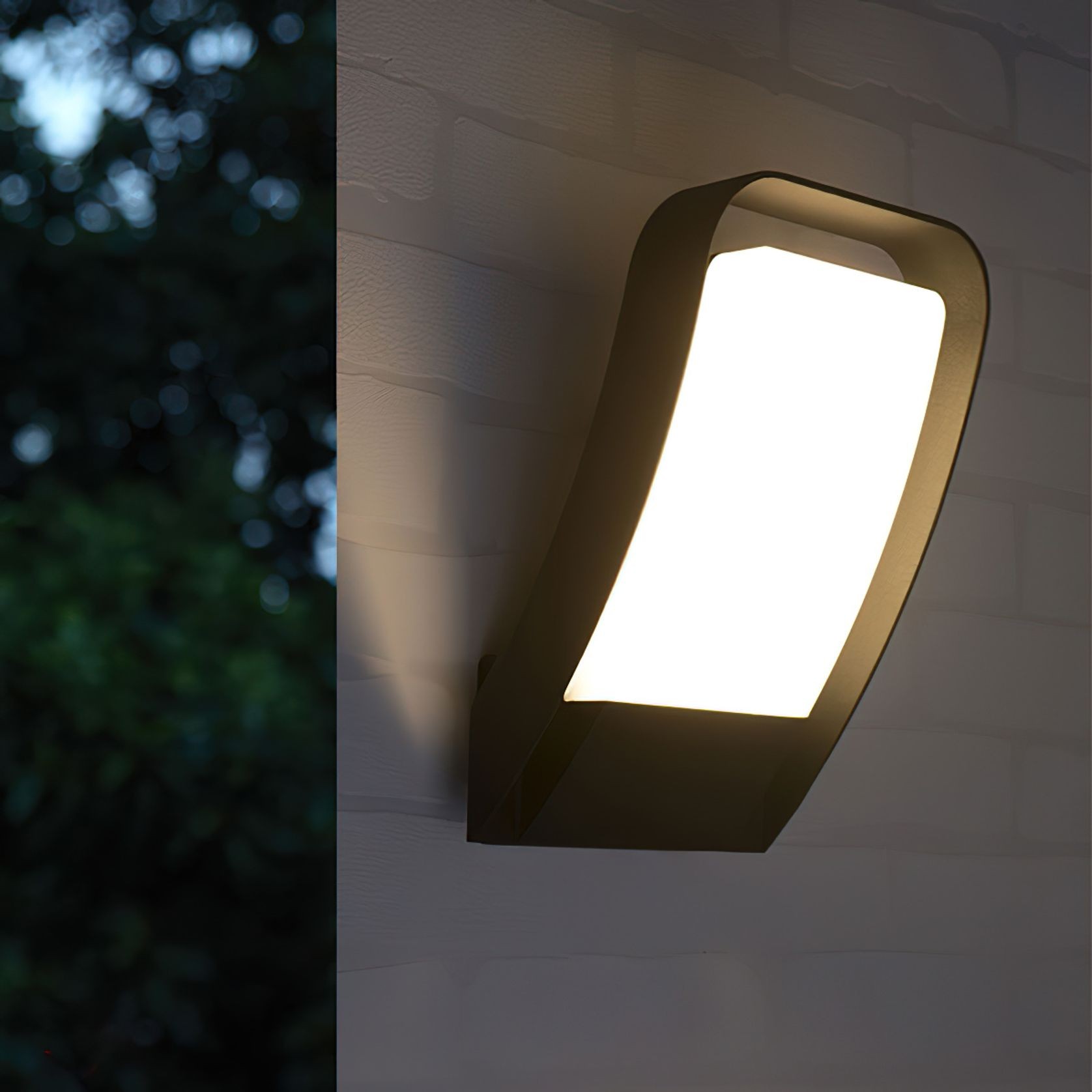 VEGA exterior wall light black
