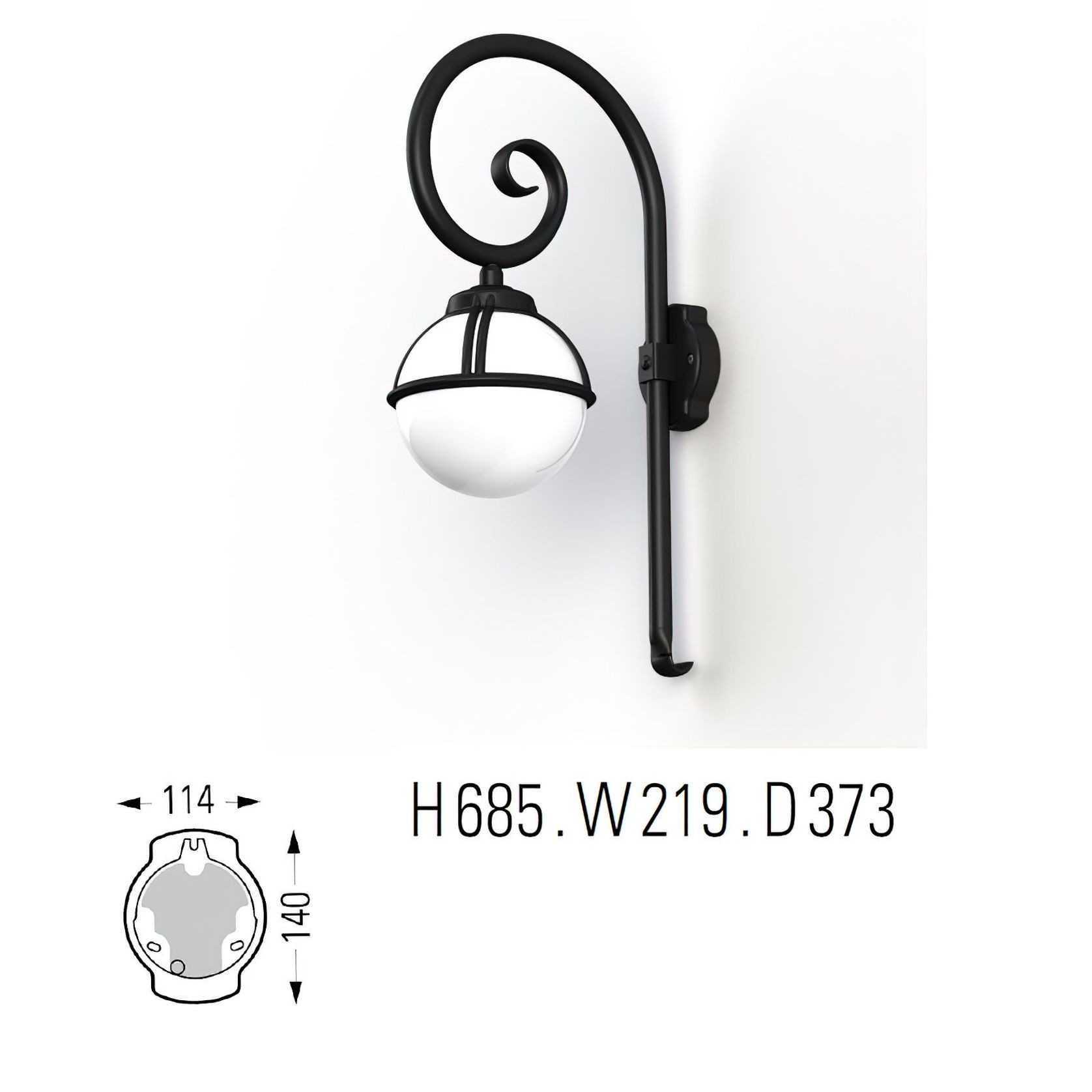 Boreal Model 2 Wall Light gallery detail image