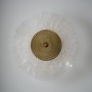Movi LED Glass Wall Light in Gold gallery detail image