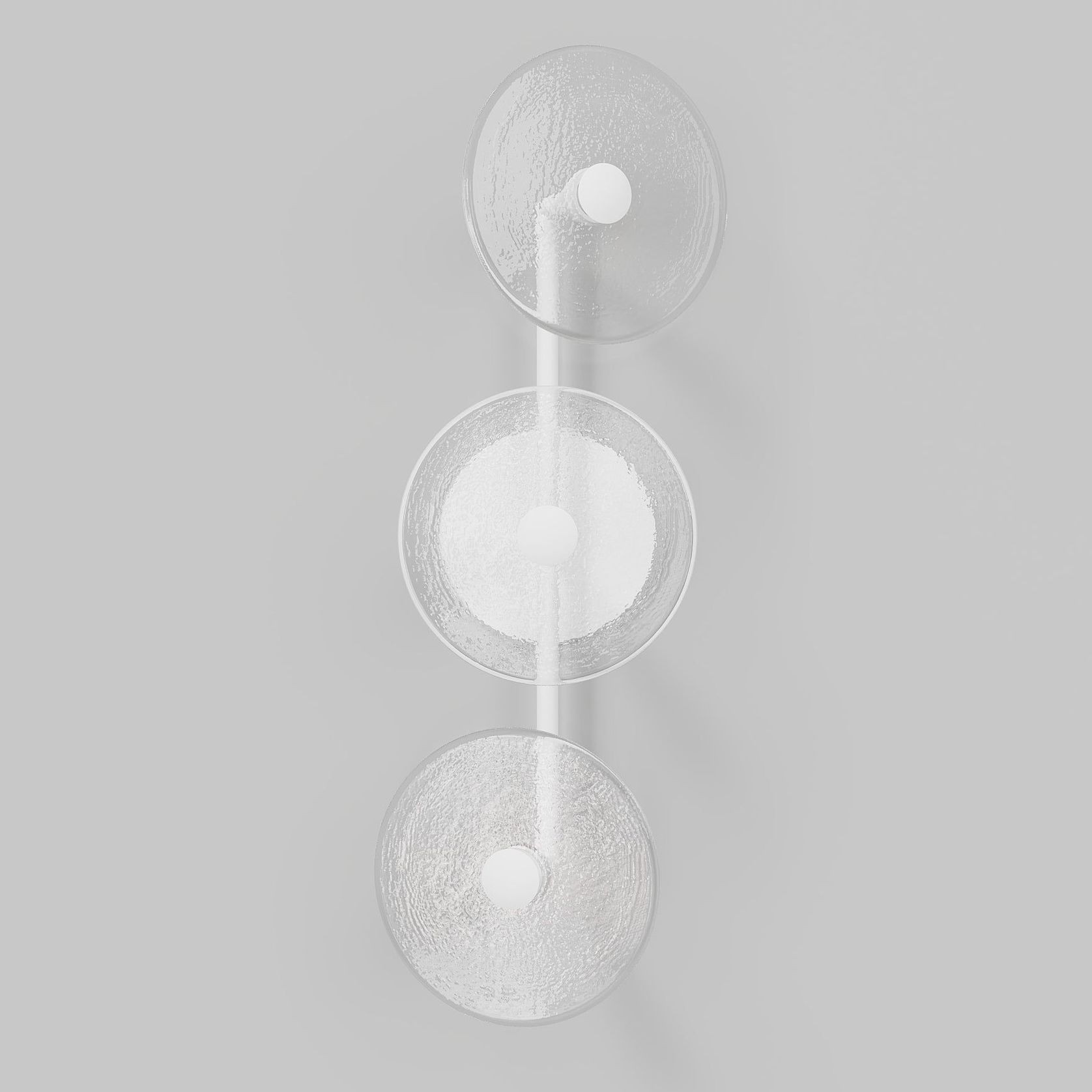 Coral Trio Rod Wall Light - (Off-Centered) gallery detail image