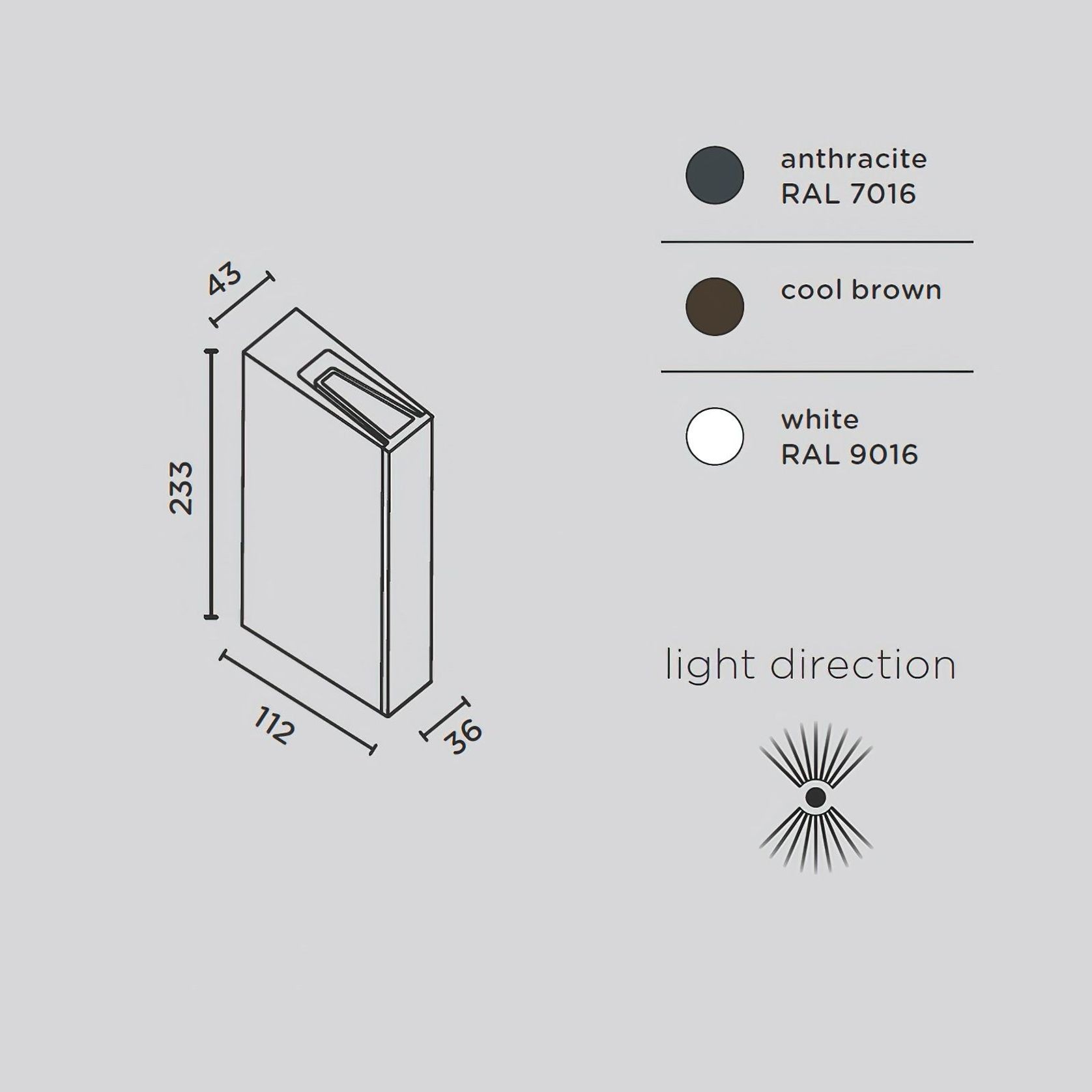 Gap Y Wall Light gallery detail image