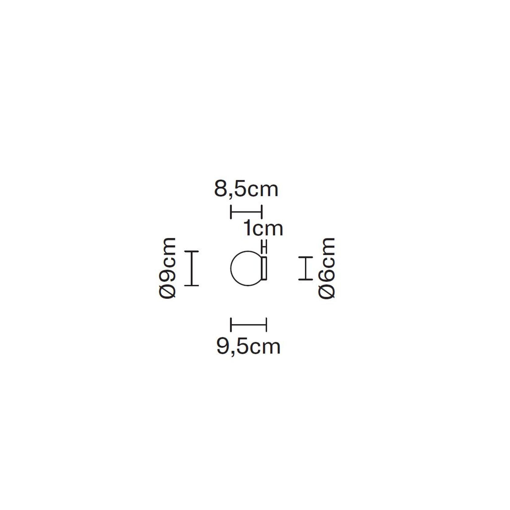 Lumi Sfera 9cm | Wall Light gallery detail image