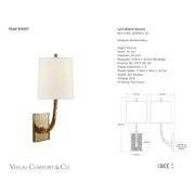 Visual Comfort Barbara Barry Lyric Branch Sconce gallery detail image