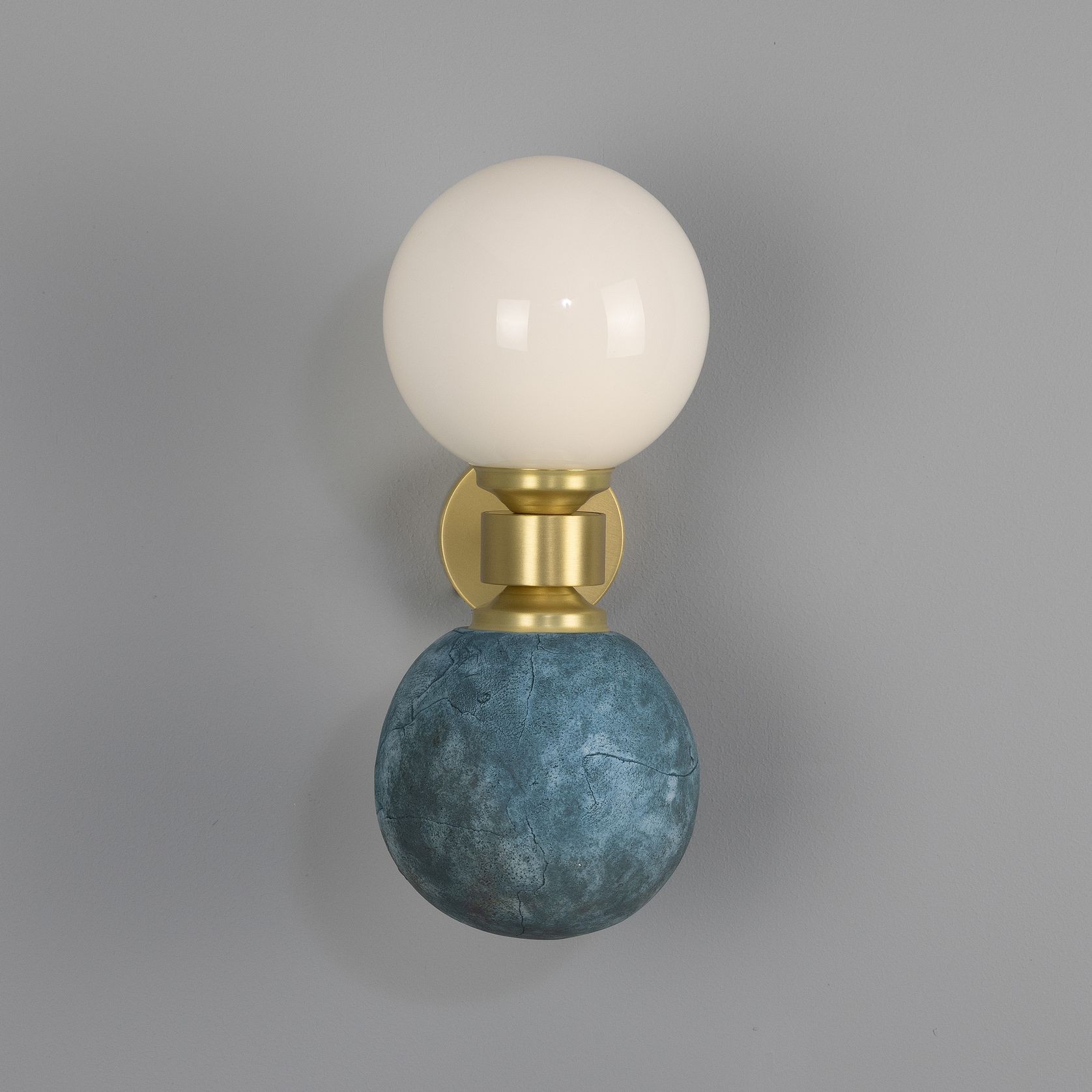 Kobe Ceramic & Glass Wall Light gallery detail image