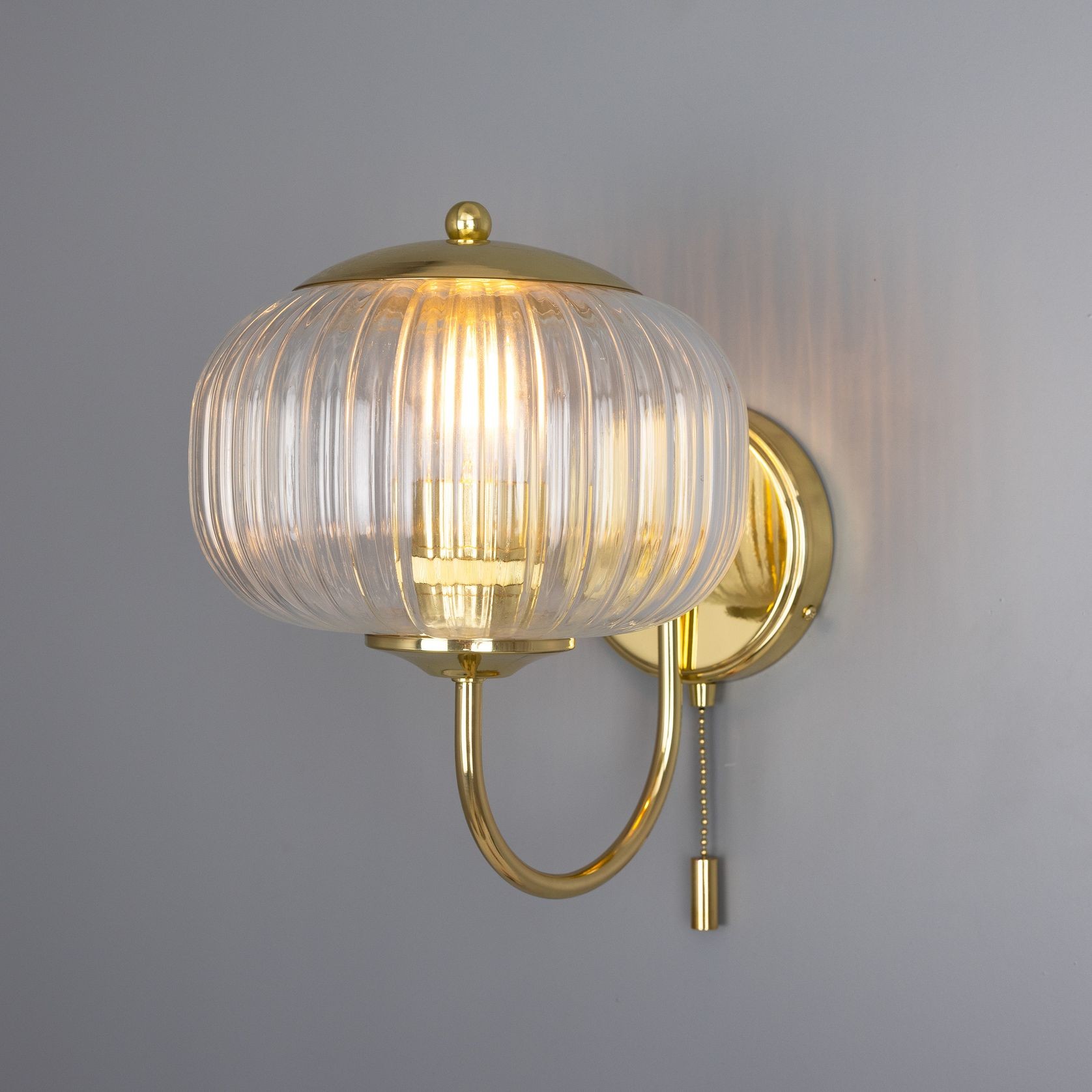 Nehir Pull Chain Wall Light gallery detail image