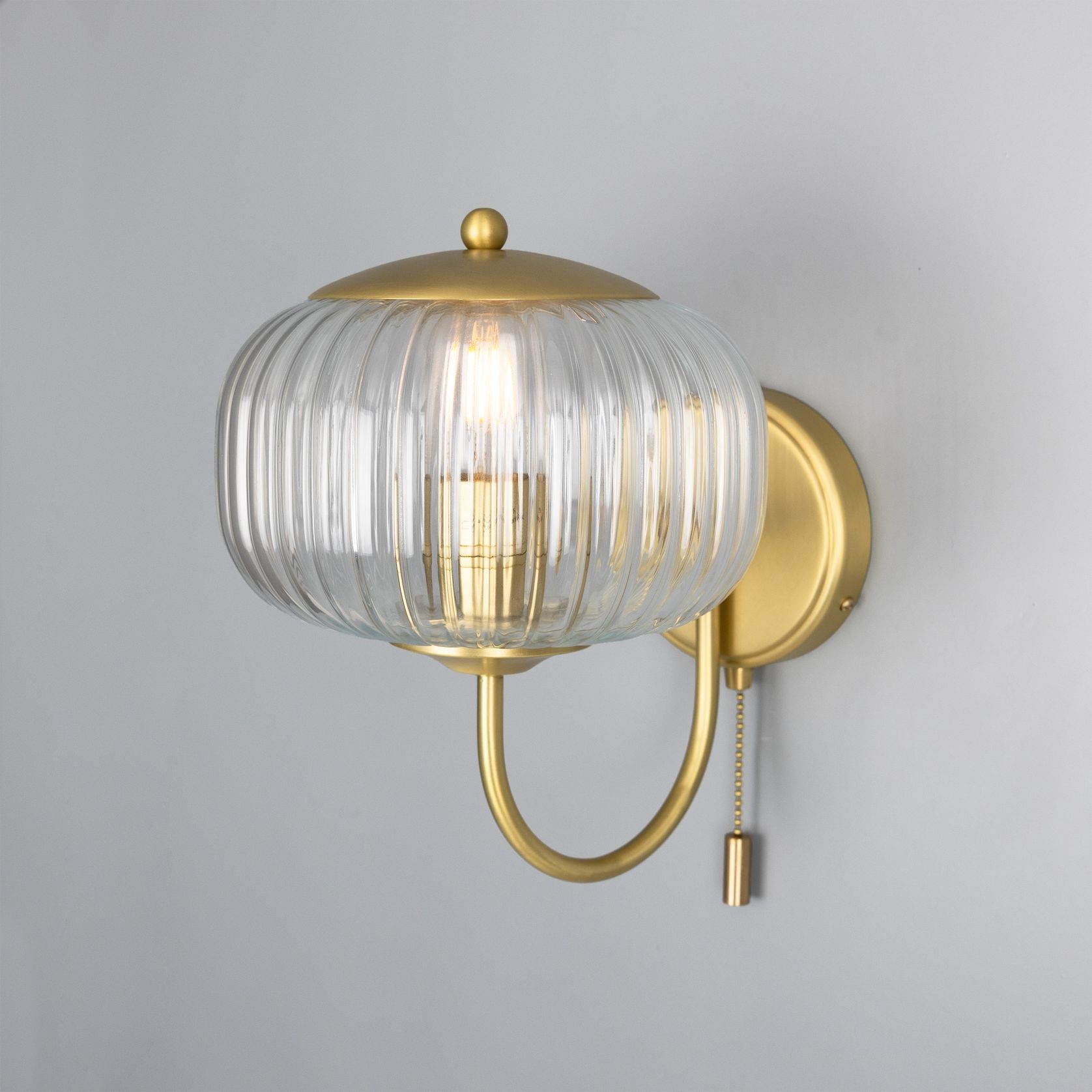 Nehir Pull Chain Wall Light gallery detail image