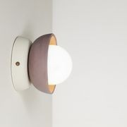 Mani Mini Sconce — Compact Porcelain Wall Light gallery detail image
