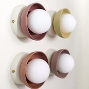 Mani Mini Sconce — Compact Porcelain Wall Light gallery detail image