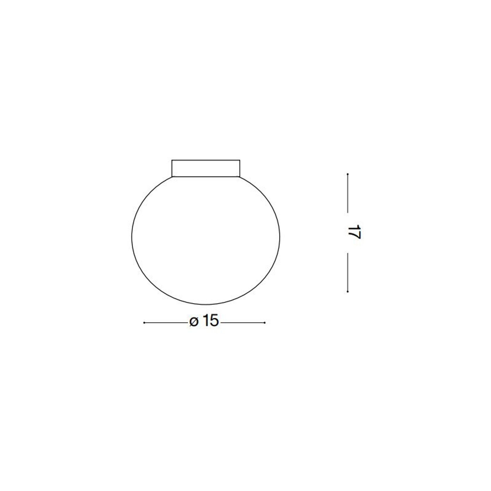 Mapa Bianco 15cm | Wall Light gallery detail image
