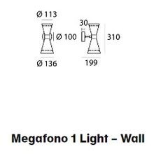 Megafono - 1958 Wall Light gallery detail image