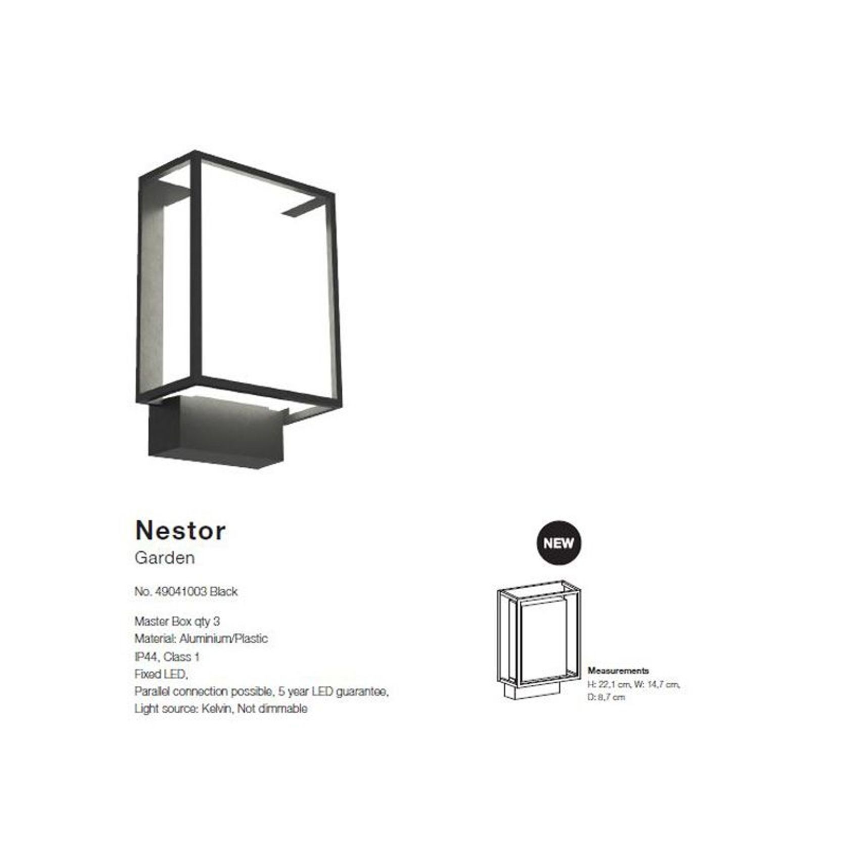 Nestor | Wall Light gallery detail image