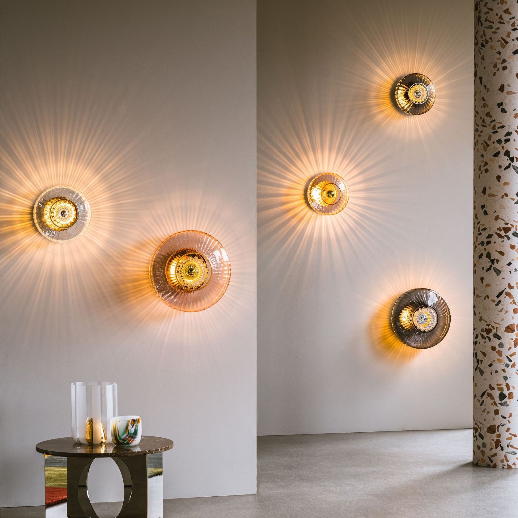 New Wave Optic XL 38cm Wall Light gallery detail image