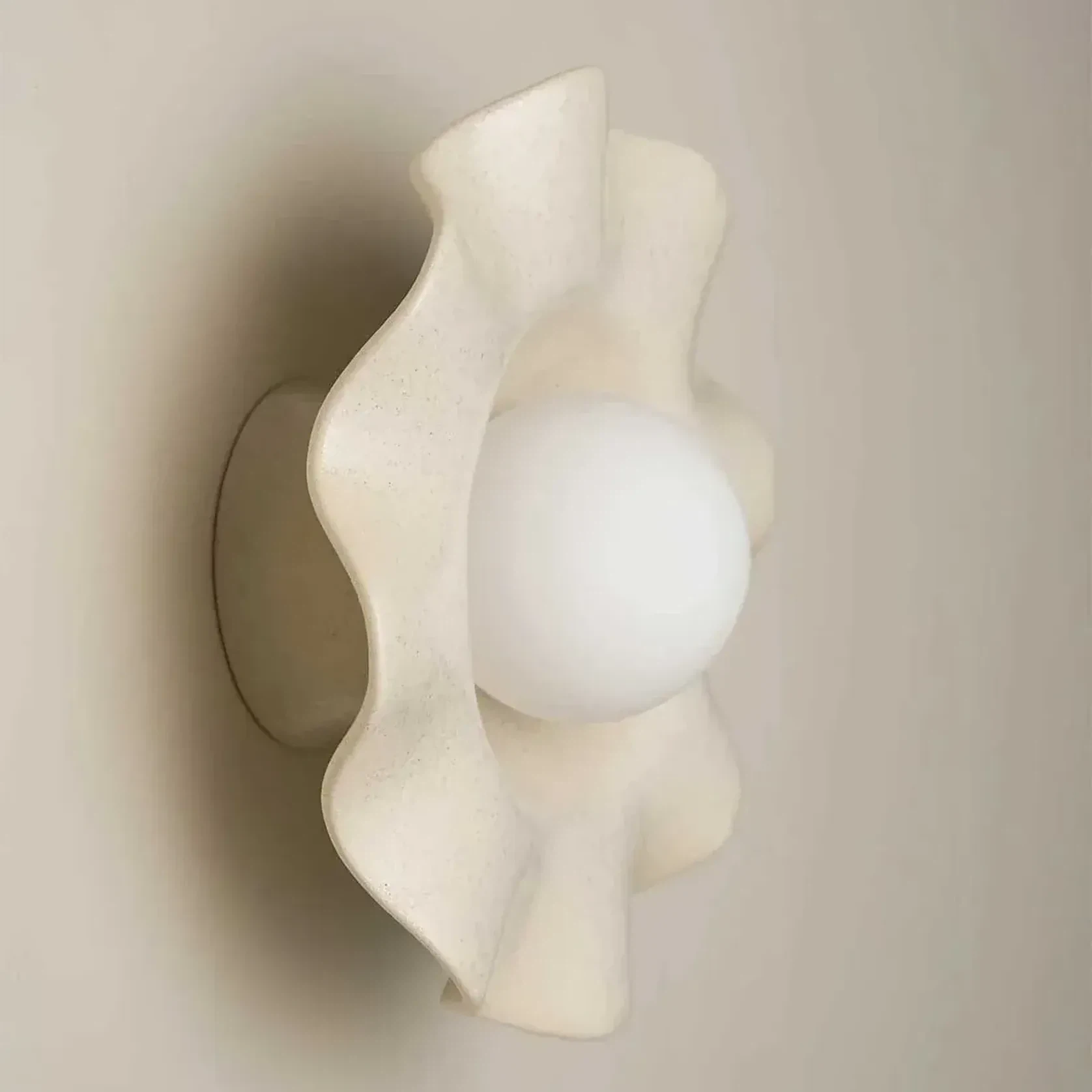 Ceramic Wall Pearl Sconce Light gallery detail image