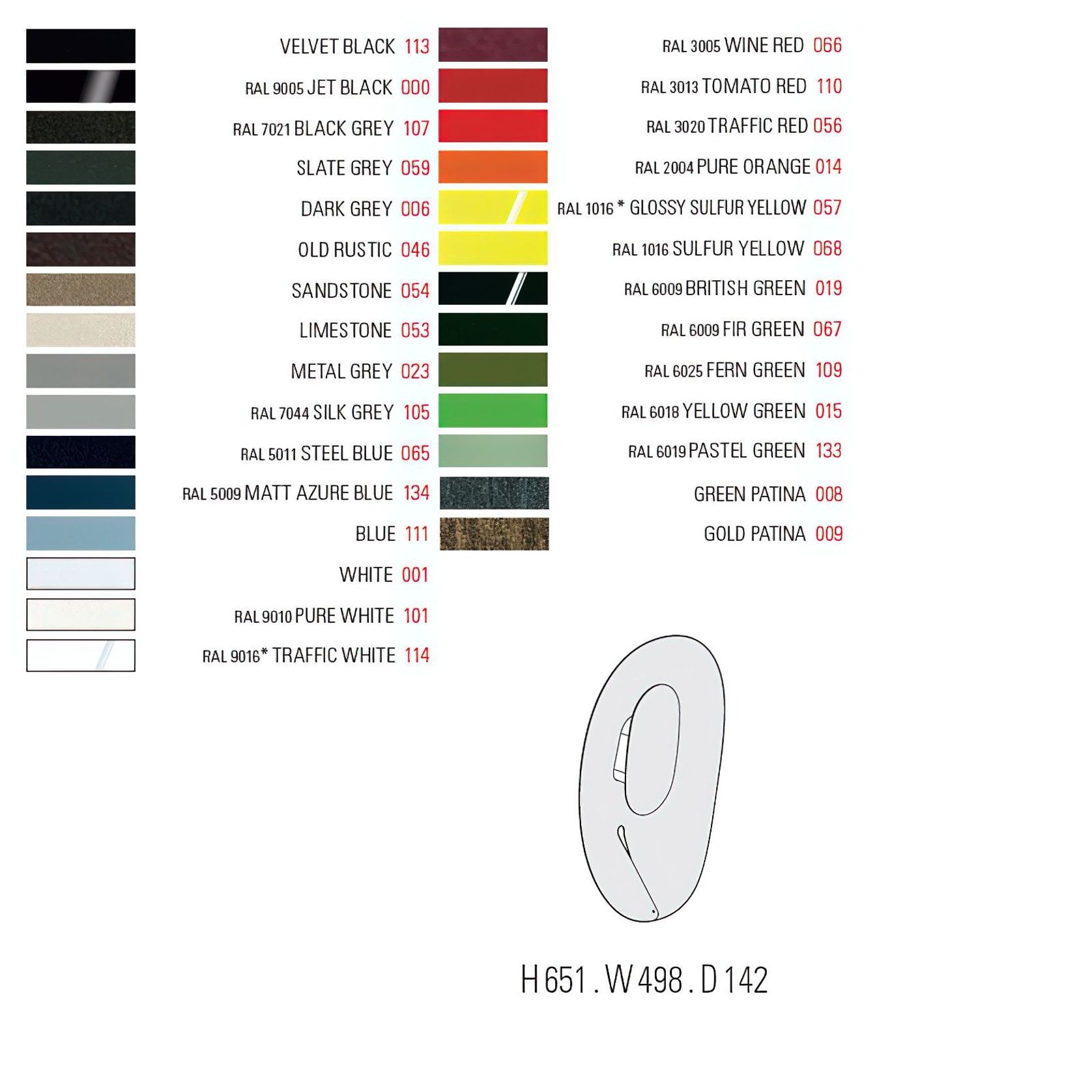 Selene Model 1 Wall Light gallery detail image