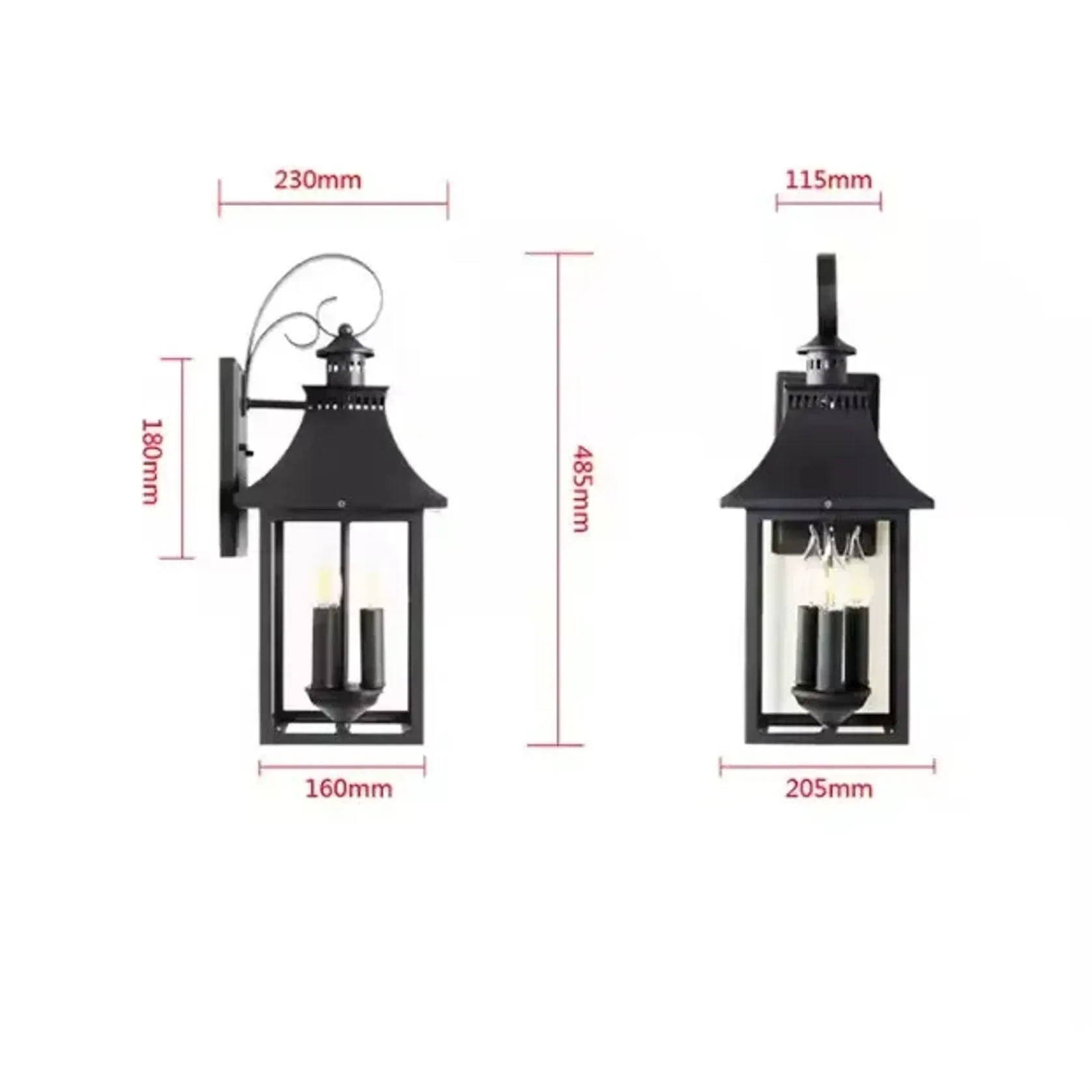 Classic Lantern - Black gallery detail image