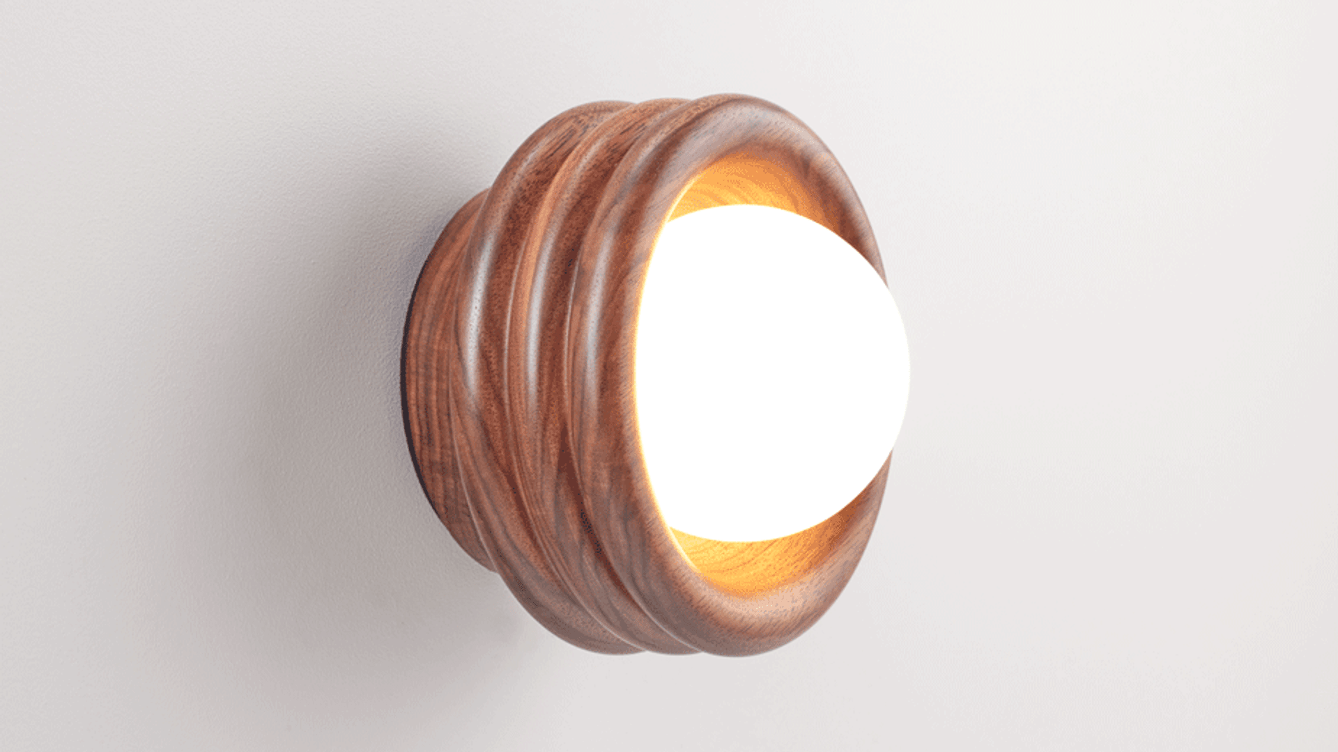 Silo Mini Sconce | Walnut gallery detail image