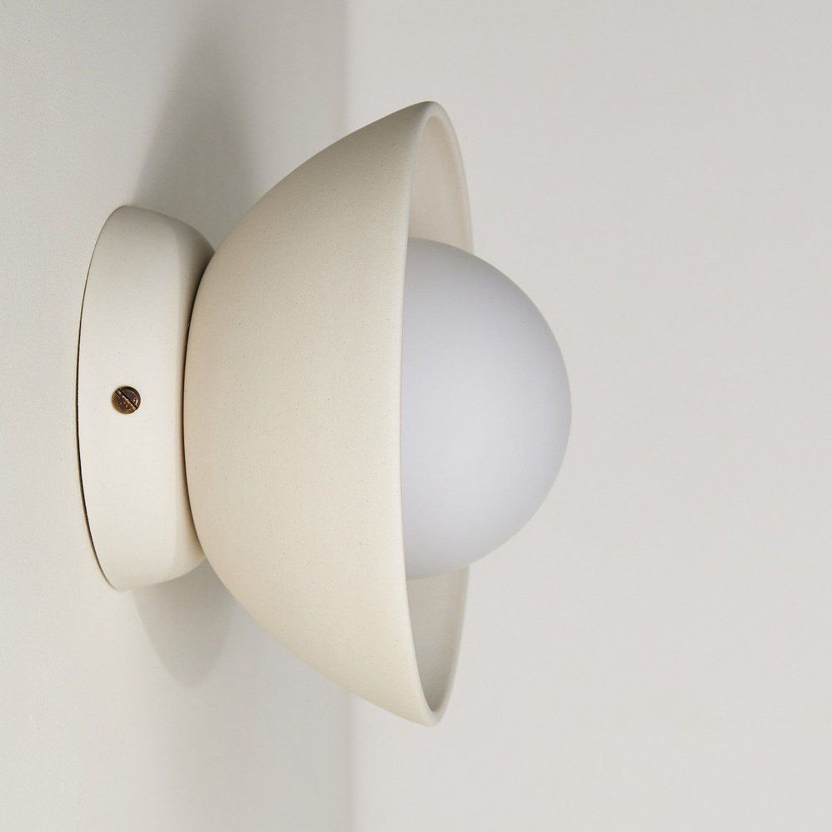 Mani Bell Sconce - Sculptural Porcelain Light gallery detail image