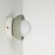 Mani Mini Sconce — Compact Porcelain Wall Light gallery detail image