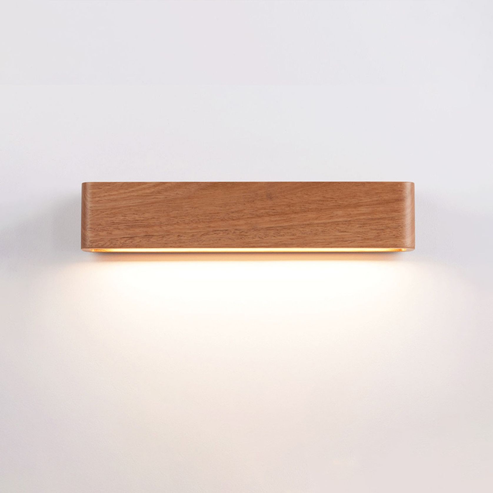 Umber Linear Sconce | Spotted Gum gallery detail image