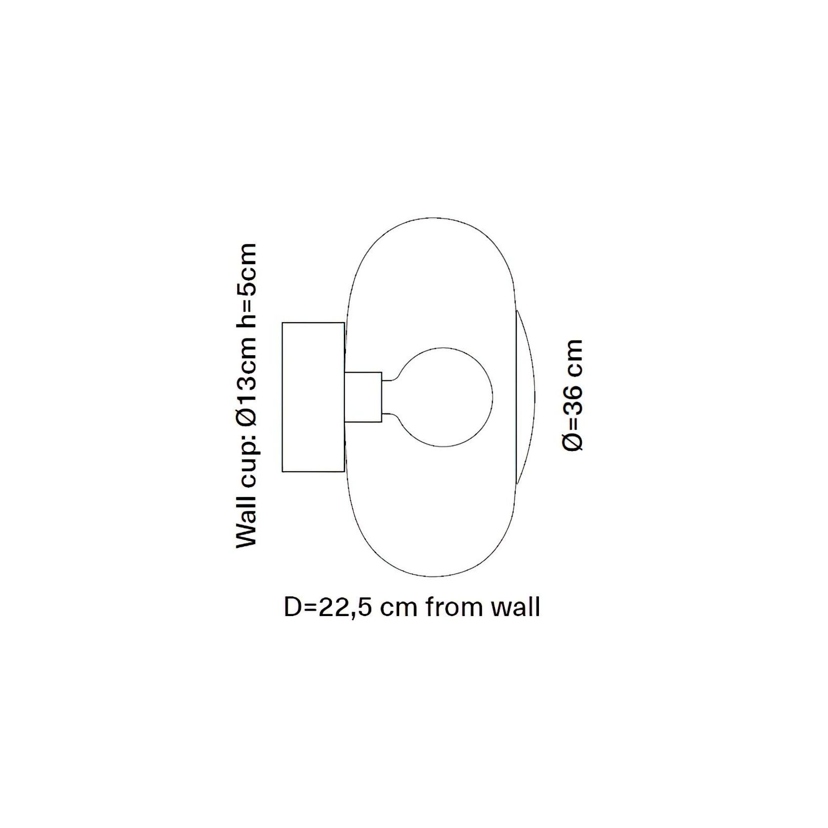 Horizon Ceiling/Wall Light 36cm gallery detail image