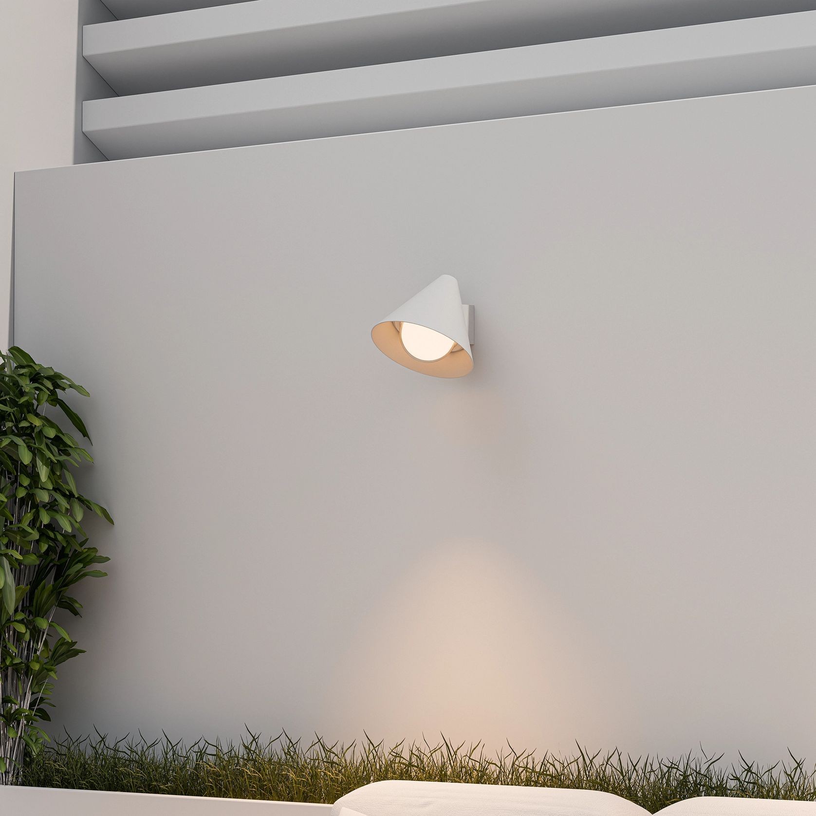 Becard Aluminium Exterior Wall Light gallery detail image