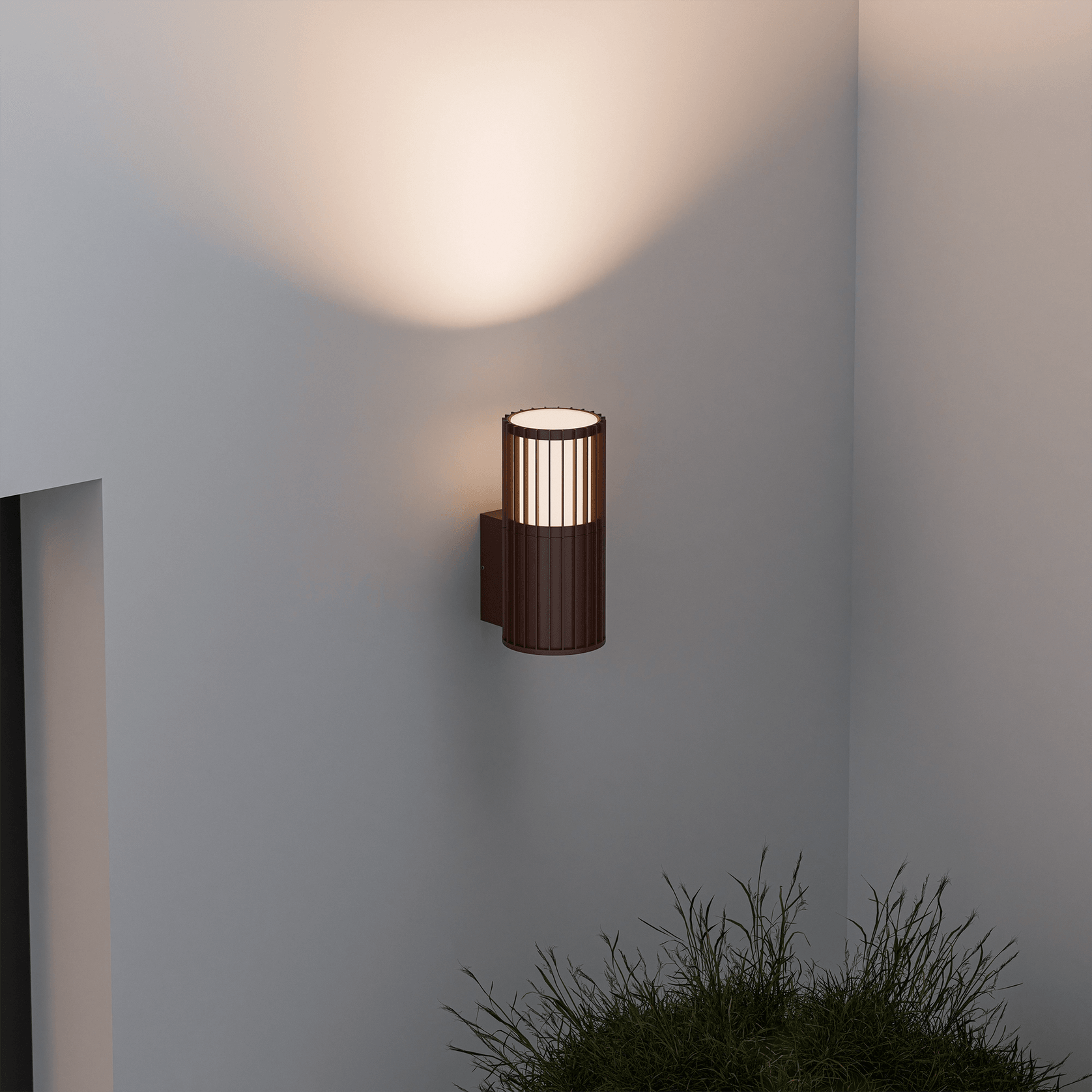 Bright Aluminium Wall Light gallery detail image